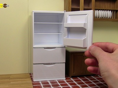 DIY Miniature Refrigerator　ミニチュア冷蔵庫作り