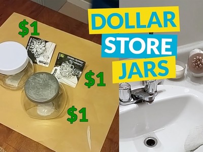 Dollar Store Jars