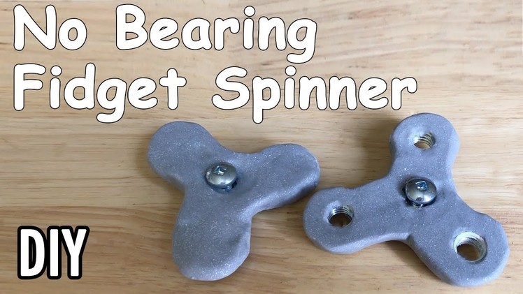 FIDGET SPINNER Without Bearing  | Easy Craft for Kids