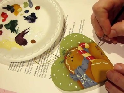 Holiday Ginger painting tutorial; Part 3