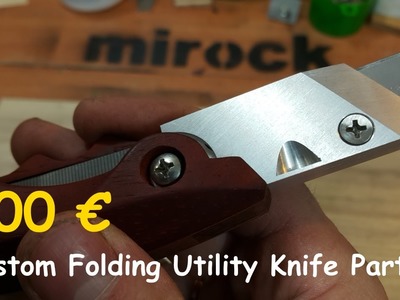 Homemade Folding Utility Knife Part 2