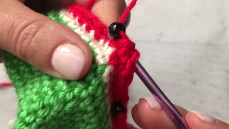 How to add Pony Beads to your Crochet