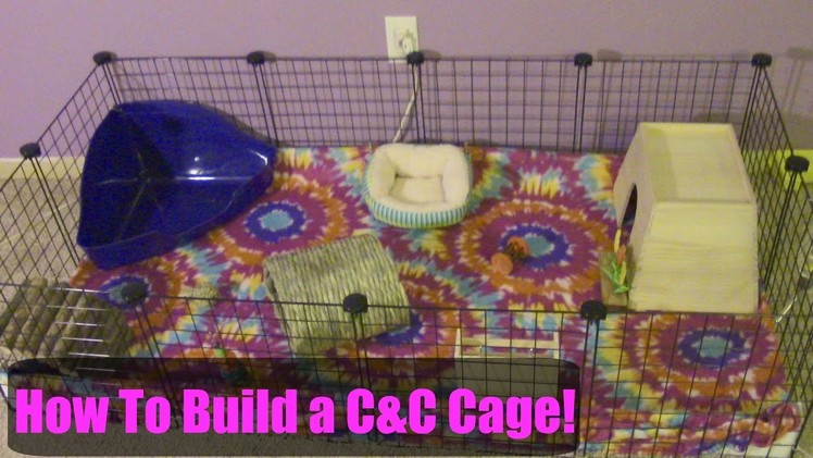 How To Build A C&C Cage For Guinea Pigs