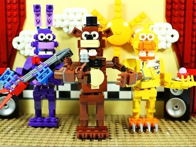 How To Build LEGO FNAF Show Stage | LEGO Five Nights at Freddy's custom set