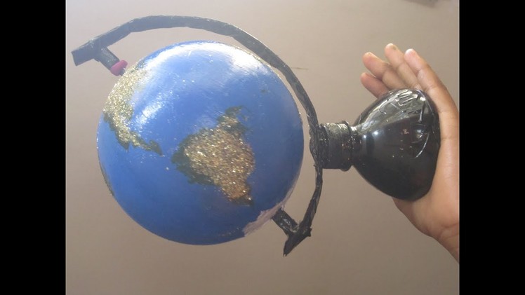 How to make a GLOBE using ball - VISHNU HARIDASS(9 years old)