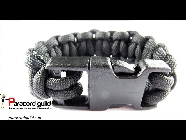 How to make a paracord bracelet with a buckle