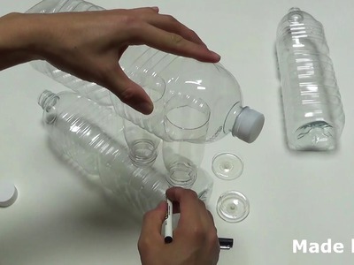 How to make a Solar Water Distiller using plastic bottles.