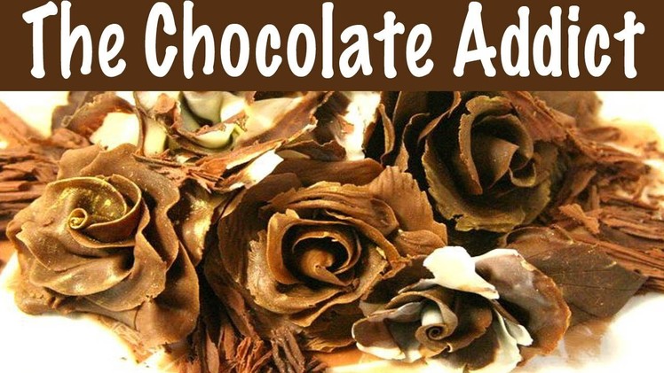 How to Make an Exquisite Chocolate Rose with Modeling Chocolate {re post}