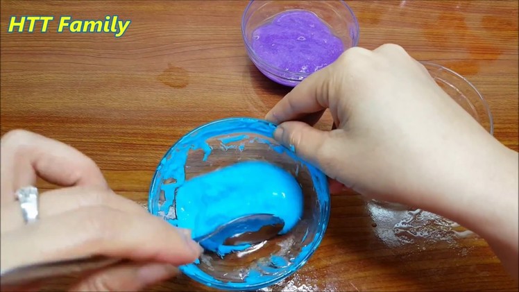 How To Make Slime hair gel  and Water and Salt Only Without Borax, Liquid Starch DIY slime