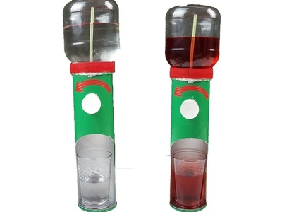 How To Make Working Water and Juice Dispenser