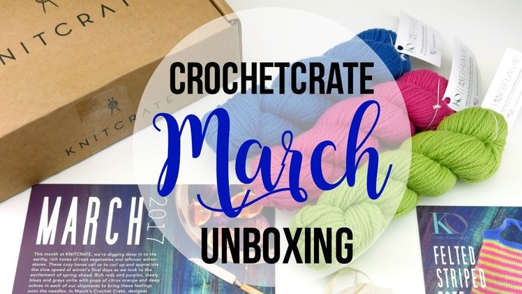 Introducing CrochetCrate!  Unboxing, Giveaway and Review! Episode 402