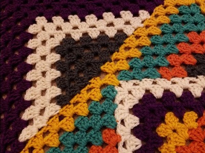 Kaleidoscope Granny Square Blanket Crochet Along (pt. 3.2)