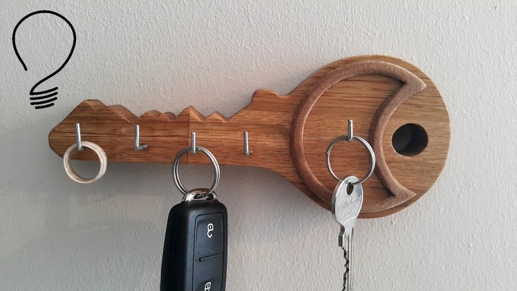 Key Holder with a Secret Compartment