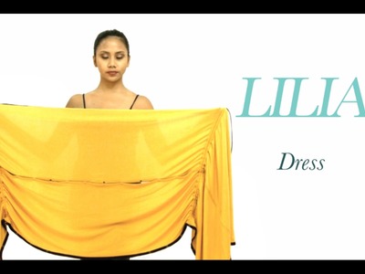 Kimono Dress - How to Make YAY Lilia Kimono Dress from a Shawl