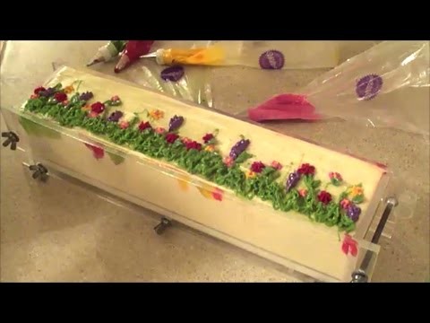 Making and Cutting Wildflower Cold Process Soap