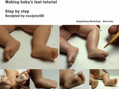 Making Baby's Feet Tutorial