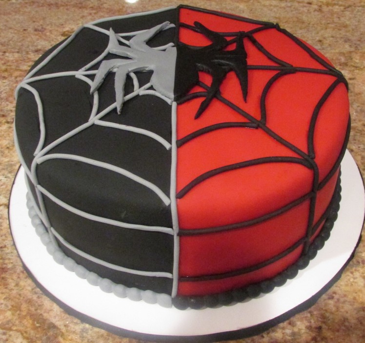 Marvel Spiderman cake