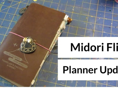 Midori Notebook Flip Through and Planner Update | PLANNERS | SUGAR