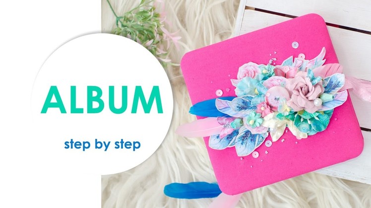 Mini album | "Daydream" collection Lemoncraft | Step by step tutorials