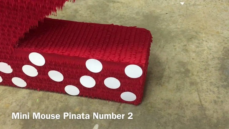 Mini Mouse Pinata Number 2