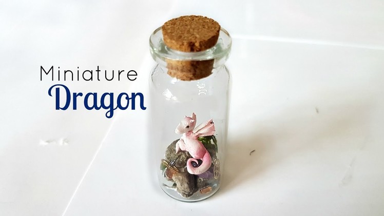 Miniature Dragon in a Bottle ♥ Polymer Clay Tutorial