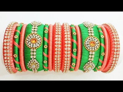 Modern Silk Thread Bangle Designs