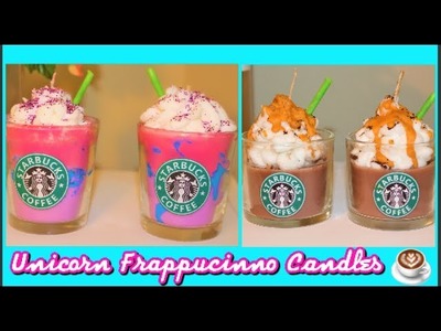 New on my Etsy Shop!!! Unicorn Frappuccino, Cappuccino & Watermelon Drop Candles | Chanelle Novosey