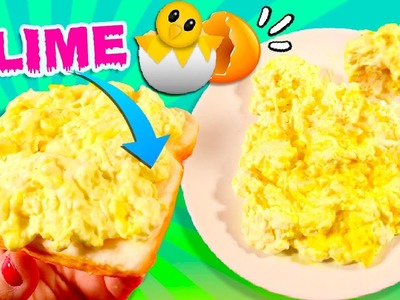 New RECIPE! EGG SLIME!! * Nueva RECETA de SLIME. Slime de Huevos Revueltos ✅  Top Tips & Tricks
