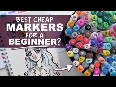 Ohuhu Markers Review, 80 Marker Set | Best Cheap Markers for a Beginner ?