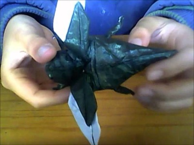Origami Hercules Beetle - Satoshi Kamiya