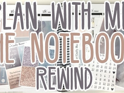 Plan With Me | The Notebook (Rewind)