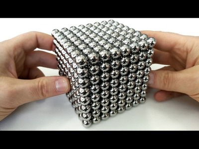 Playing with 512 big magnet balls