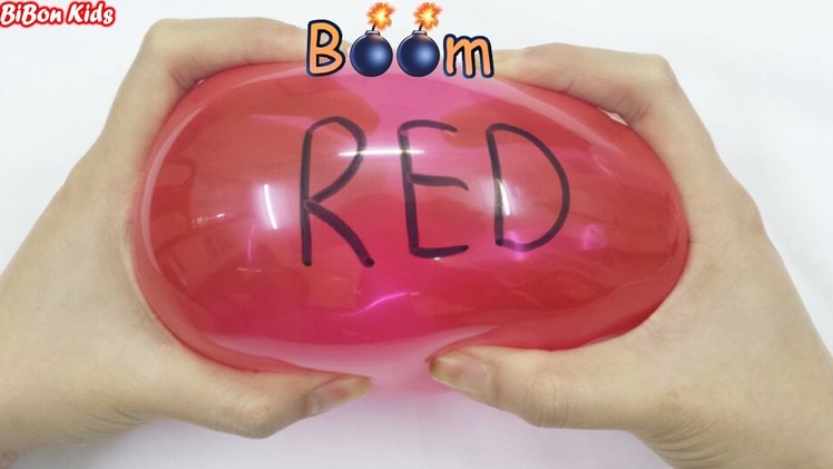 Popping Balloons | Learn colors for kids children toddlers and learn alphabets - Bonbi TV US