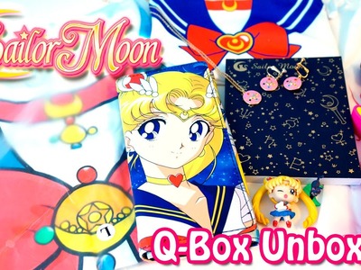 Sailor Moon Q-Box Unboxing - Kawaii Surprise Subscription - 美少女戦士セーラームーン - 세일러문