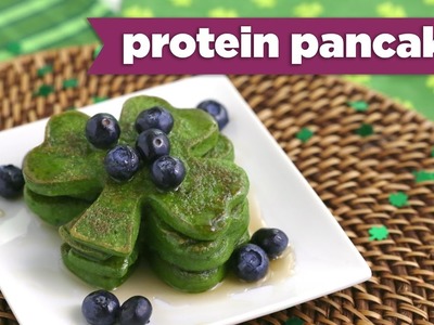 Secretly Green Clover Protein Pancakes! Bonus St. Patrick’s Day Episode! - Mind Over Munch