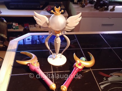 Three parts Silicone mold making - Sailor Moon - Moon Chalice stand 2 & 3