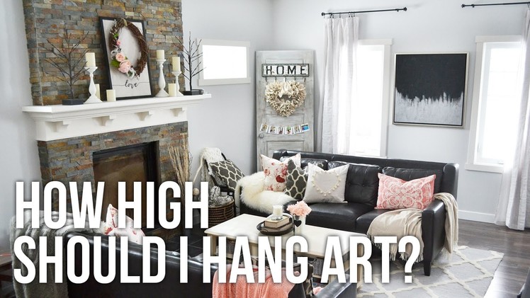Tip Tuesday: How High Should I Hang Artwork?