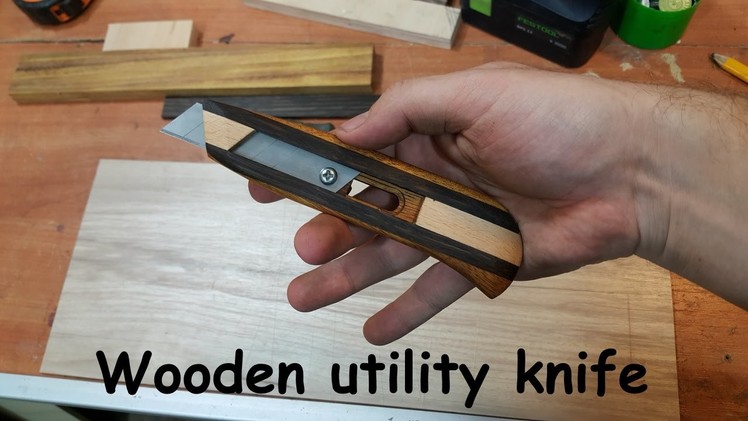 Wooden Utility Knife 1