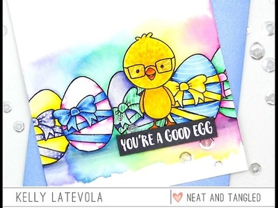 You're a Good Egg: Copic and watercolor