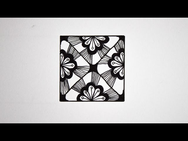 Zentangle Tile #1