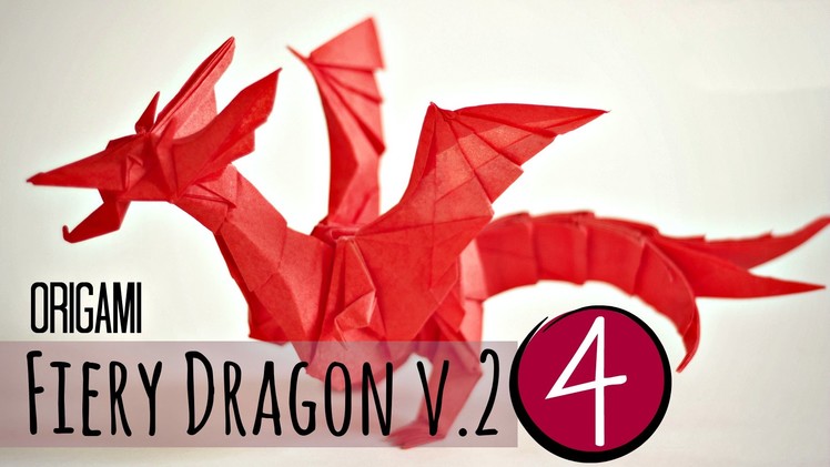 (4.5) How to make an origami Fiery Dragon v.2