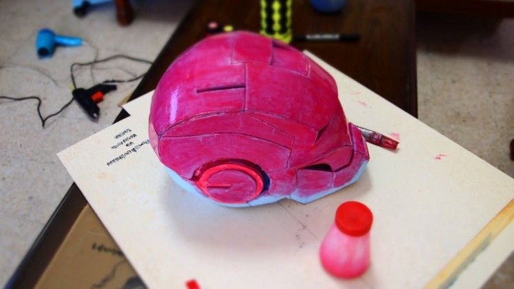 #5: Iron Man Helmet DIY - Foam With Template