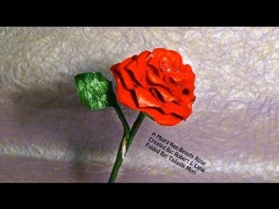 A Miura-ken Beauty Rose: Opus 482 (Using Glue!)