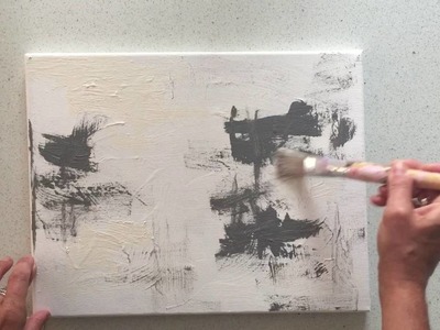 Abstract art tutorial for beginner