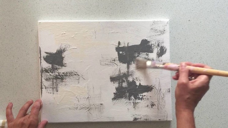 Abstract art tutorial for beginner