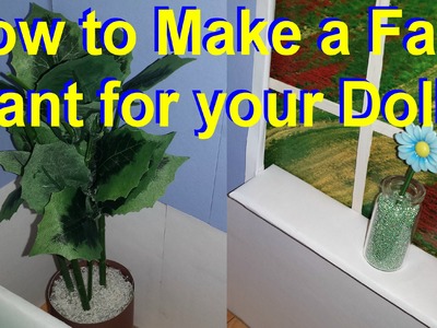 Barbie - How to Make a Fake Plant