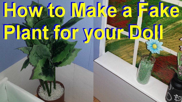 Barbie - How to Make a Fake Plant