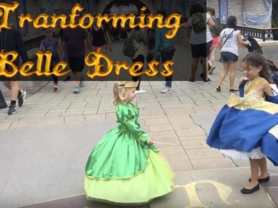 Belle Transformation @ Disneyland
