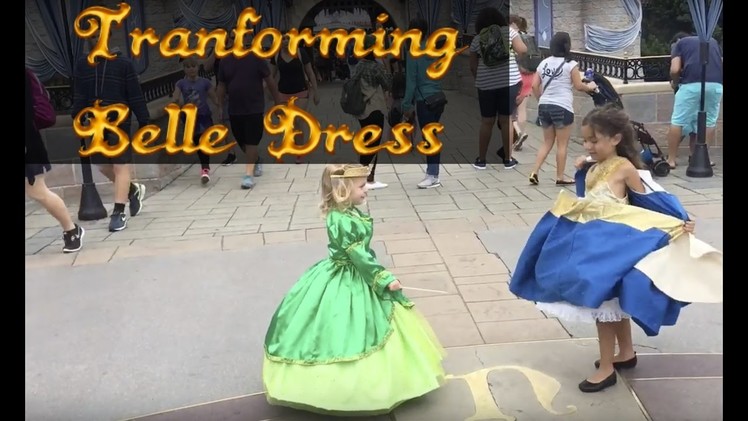 Belle Transformation @ Disneyland