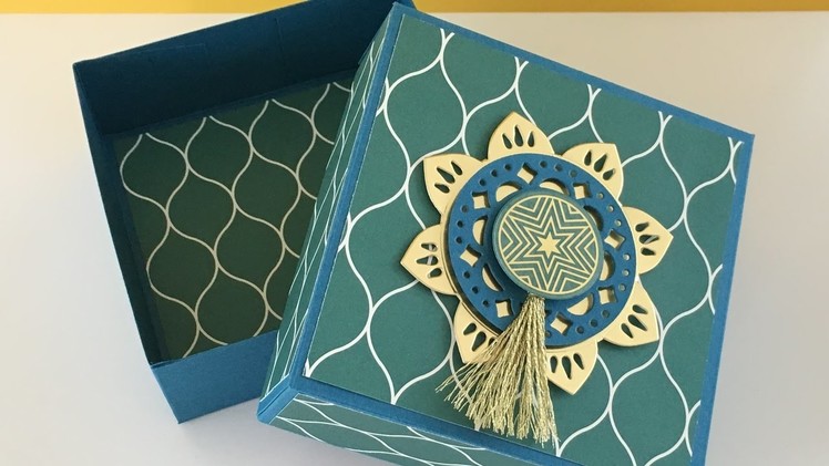 Big and Bold Gift Box - Eastern Palace Week, Video Tutorial - New from Stampin' Up